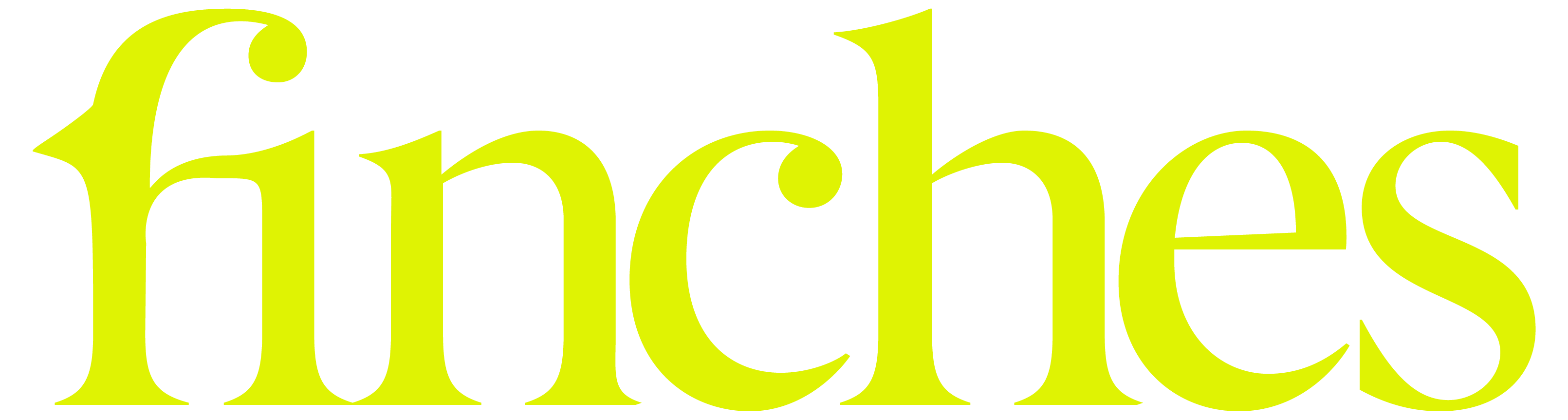 Finches Logo light green